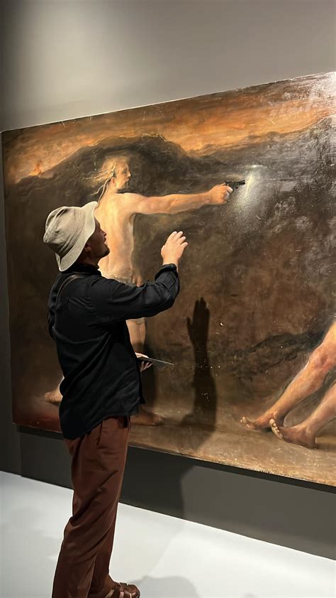 odd nerdrum artist|odd nerdrum paintings falling apart.